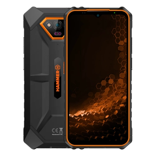 Hammer Iron V 6/64GB Dual Sim Czarno-Pomarańczowy