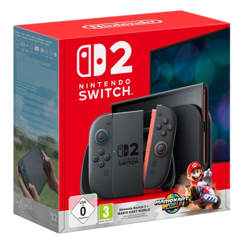 Konsola Nintendo Switch 2 Czarna + Mario Kart World