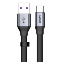 Kabel Baseus Simple USB - USB-C 0,2 m 40W Czarny