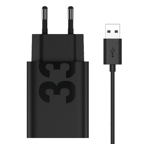 Ładowarka Motorola TurboPower 33W + Kabel USB Czarna