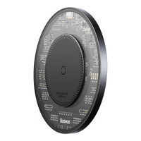Ładowarka Indukcyjna Baseus Simple 2 BS-W530 15W z Kablem Czarna