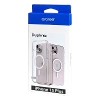 Etui Araree Duple M MagSafe dla Apple iPhone 14 Plus / 15 Plus Przezroczyste