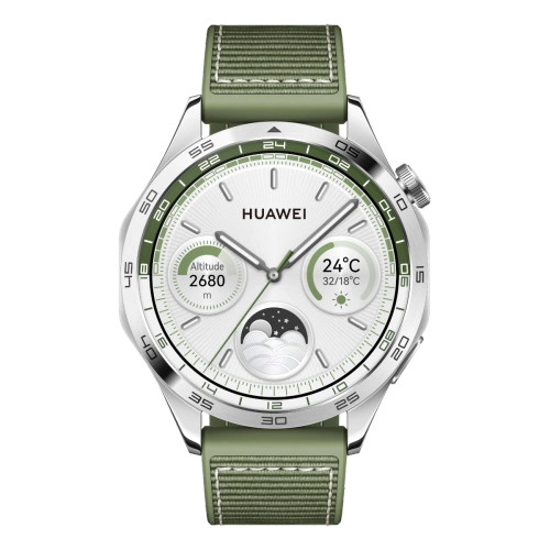 Smartwatch Huawei Watch GT 4 46 mm Srebrny / Zielony