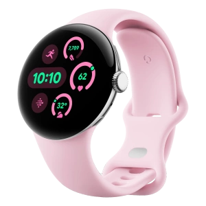 Smartwatch Google Pixel Watch 3 41 mm Wi-Fi Srebrny / Różowy