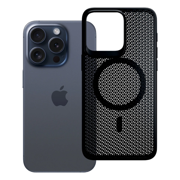 Etui 3MK COOLing MagCase Apple iPhone 15 Pro Czarne