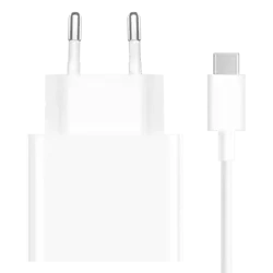 Ładowarka Xiaomi Mi Charging Combo 33W + Kabel USB-C Biała