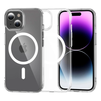 Etui Tech-Protect Flexair Hybrid MagSafe dla Apple iPhone 15 Przezroczyste