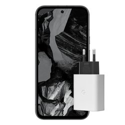 Google Pixel 8a 5G 8/256GB Czarny (Obsidian) + Ładowarka Google 30W