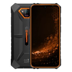 Hammer Iron V 6/64GB Dual Sim Czarno-Pomarańczowy