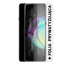 Motorola Edge 20 5G 8/256GB Szary + Folia Hydrożelowa Rock Space Prywatyzująca Matowa