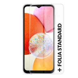 Samsung Galaxy A14 A145 4/64GB Dual Sim Srebrny + Folia Hydrożelowa Rock Space