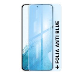 Samsung Galaxy S22 5G 8/128GB Biały + Folia Hydrożelowa Rock Space Anti Blue