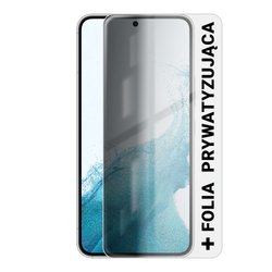 Samsung Galaxy S22 5G 8/128GB Biały + Folia Hydrożelowa Rock Space Prywatyzująca Matowa