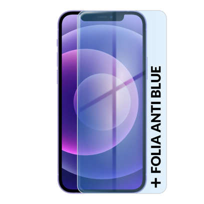 Apple iPhone 12 4/128GB 5G Fioletowy + Folia Hydrożelowa Rock Space Anti Blue