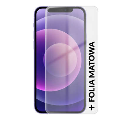Apple iPhone 12 4/128GB 5G Fioletowy + Folia Hydrożelowa Rock Space Matowa
