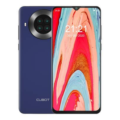 Cubot Note 20 Pro 6/128GB Dual Sim Niebieski + Folia Hydrożelowa Rock Space