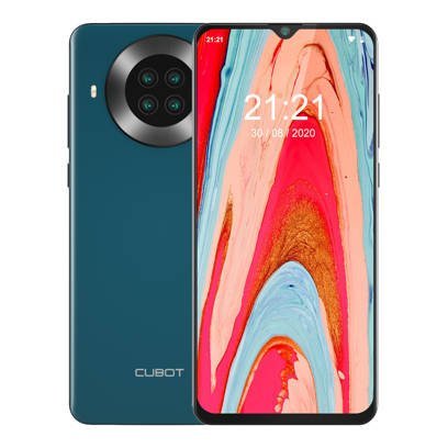 Cubot Note 20 Pro 6/128GB Dual Sim Zielony + Folia Hydrożelowa Rock Space Anti Blue