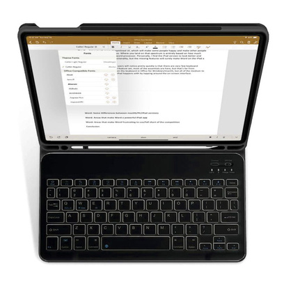 Etui z Klawiaturą Tech Protect SC Pen + Keyboard Apple iPad mini 6 gen. (2021) Czarne