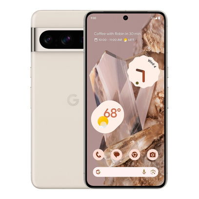 Google Pixel 8 Pro 5G 12/128GB Beżowy (Porcelain) + Folia Hydrożelowa Rock Space