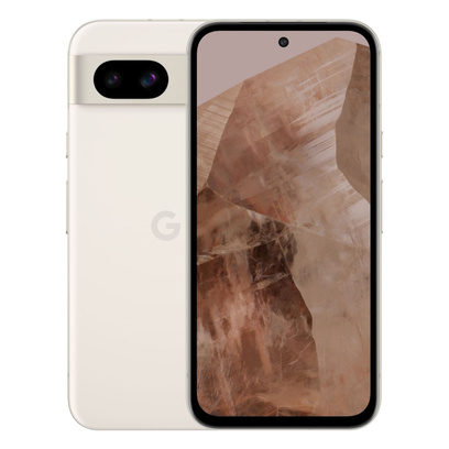 Google Pixel 8a 5G 8/128GB Beżowy (Porcelain) + Folia Hydrożelowa Rock Space