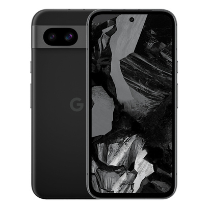 Google Pixel 8a 5G 8/128GB Czarny (Obsidian) + Folia Hydrożelowa Rock Space Prywatyzująca Matowa