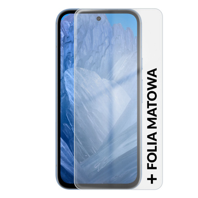 Google Pixel 8a 5G 8/128GB Niebieski (Bay) + Folia Hydrożelowa Rock Space Matowa