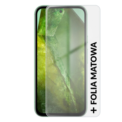 Google Pixel 8a 5G 8/128GB Zielony (Aloe) + Folia Hydrożelowa Rock Space Matowa