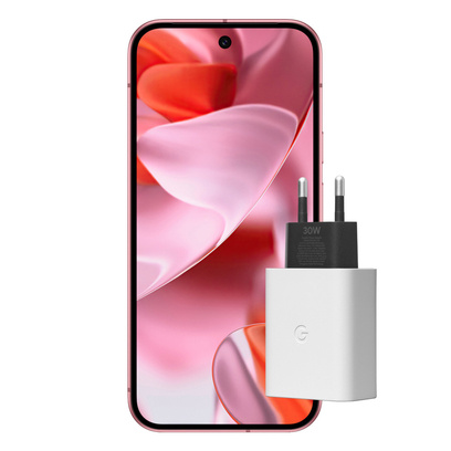 Google Pixel 9 5G 12/128GB Różowy (Peony) + Ładowarka Google 30W