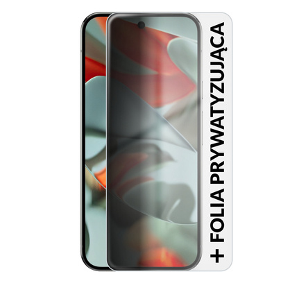 Google Pixel 9 Pro XL 5G 16/256GB Szary (Hazel) + Folia Hydrożelowa Rock Space Prywatyzująca Matowa