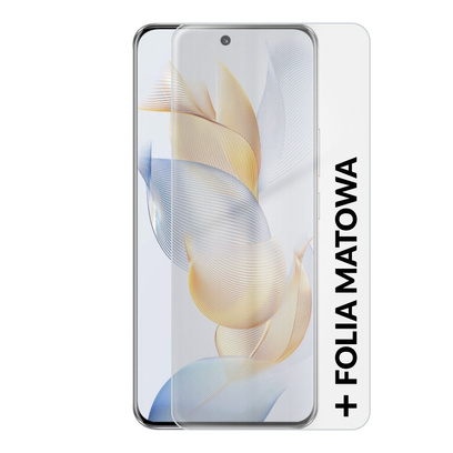Honor 90 5G 12/512GB Dual Sim Czarny + Folia Hydrożelowa Rock Space Matowa