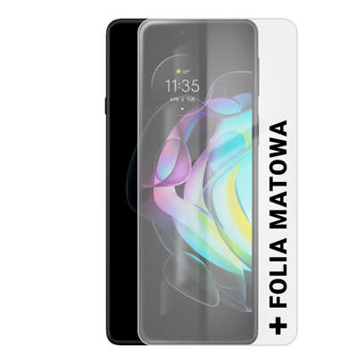 Motorola Edge 20 5G 8/256GB Szary + Folia Hydrożelowa Rock Space Matowa