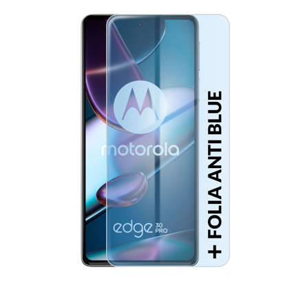 Motorola Edge 30 Pro 5G 12/256GB Dual Sim Biały + Folia Hydrożelowa Rock Space Anti Blue