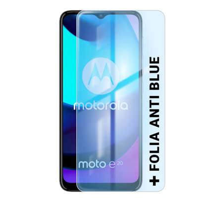 Motorola Moto E20 + Folia Hydrożelowa Rock Space Anti Blue