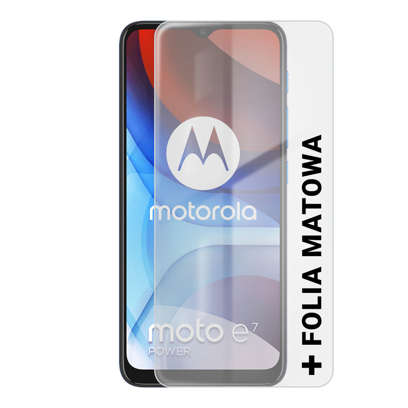 Motorola Moto E7 Power + Folia Hydrożelowa Rock Space Matowa
