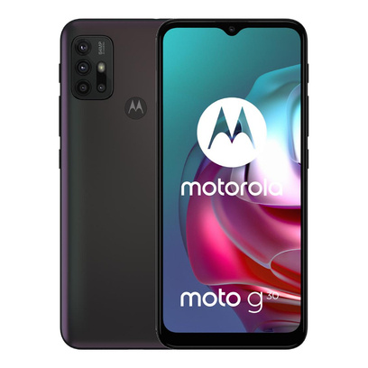 Motorola Moto G30 4/128GB Dual Sim OP Czarny (Dark Pearl)