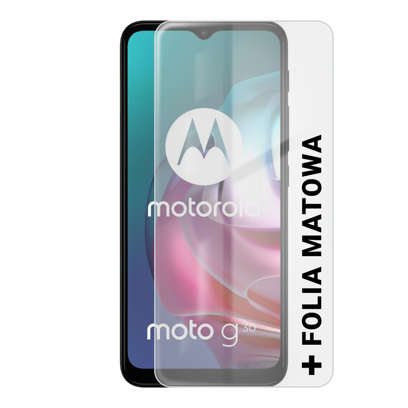 Motorola Moto G30 + Folia Hydrożelowa Na Ekran Matowa