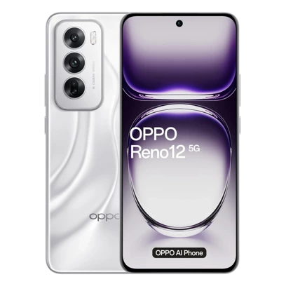 OPPO Reno 12 5G 12/256GB Dual Sim Srebrny