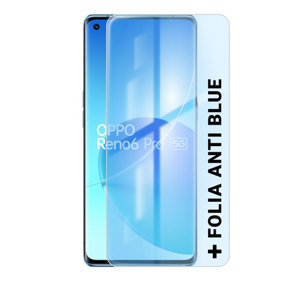 OPPO Reno 6 Pro 5G 12/256GB Niebieski + Folia Hydrożelowa Rock Space Anti Blue