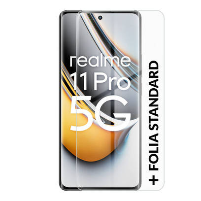 Realme 11 Pro 5G 8/256GB Dual Sim Czarny + Folia Hydrożelowa Rock Space