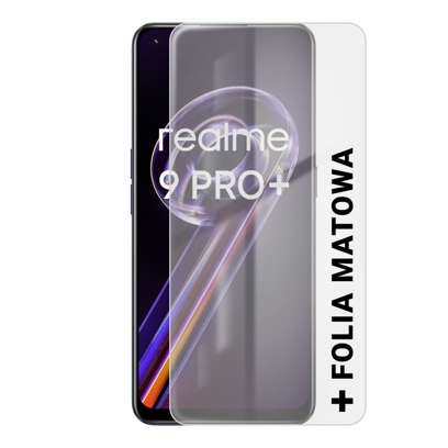Realme 9 Pro Plus 5G 6/128GB Czarny + Folia Hydrożelowa Rock Space Matowa