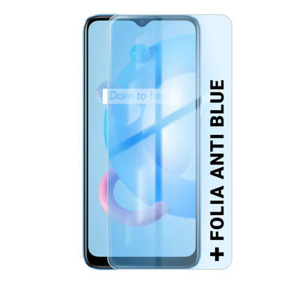 Realme C11 2021 2/32GB Niebieski + Folia Hydrożelowa Rock Space Anti Blue