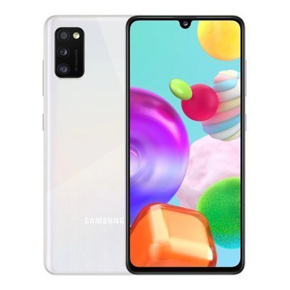 Samsung Galaxy A41 A415 4/64GB Dual Sim Biały + Szkło hybrydowe GRATIS