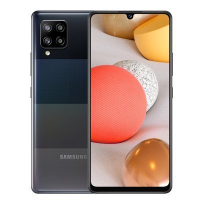 Samsung Galaxy A42 5G Czarny + Folia Hydrożelowa Rock Space Matowa
