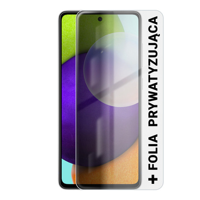 Samsung Galaxy A52 6/128GB Biały + Folia Hydrożelowa Rock Space Prywatyzująca Matowa