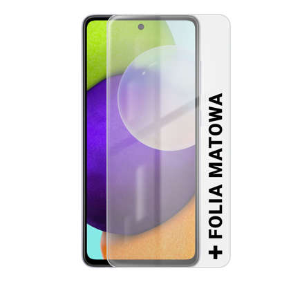 Samsung Galaxy A52 6/128GB Fioletowy + Folia Hydrożelowa Rock Space Matowa