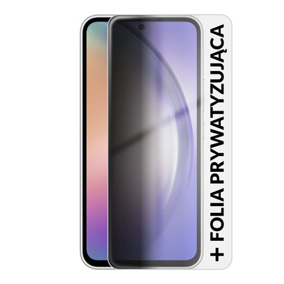 Samsung Galaxy A54 5G A546 8/128GB Dual Sim Biały + Folia Hydrożelowa Rock Space Prywatyzująca Matowa