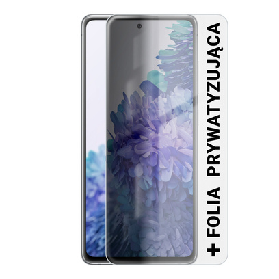 Samsung Galaxy S20 FE 128GB Biały + Folia Hydrożelowa Rock Space Prywatyzująca Matowa