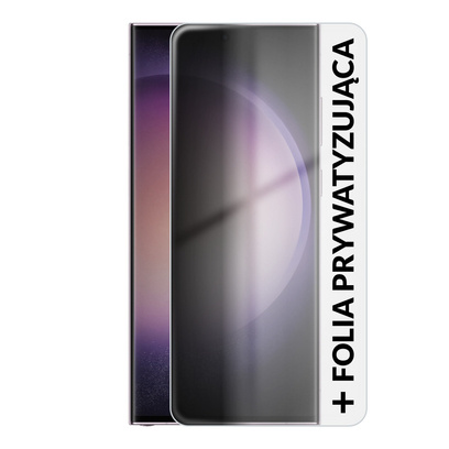 Samsung Galaxy S23 Ultra 5G S918 12/512GB Dual Sim Lawendowy + Folia Hydrożelowa Rock Space Prywatyzująca Matowa