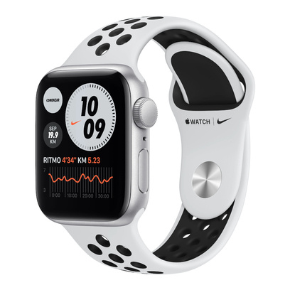 Smartwatch Apple Watch SE Nike GPS 44mm Czysta Platyna / Czarny