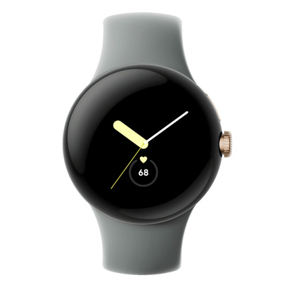 Smartwatch Google Pixel Watch LTE 41 mm Złoty / Szary